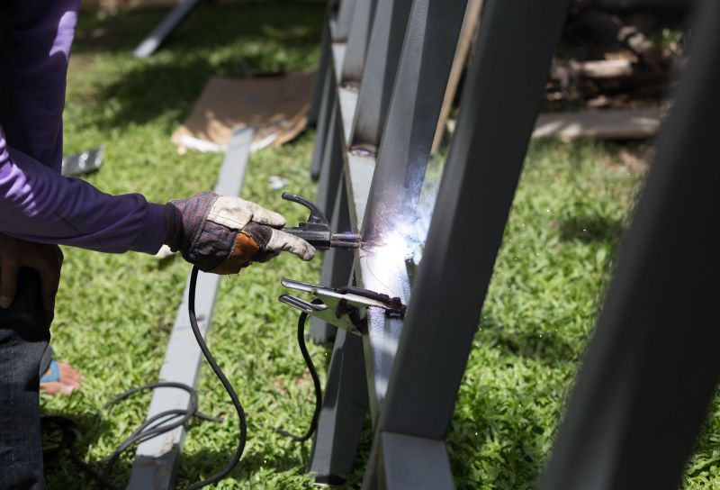 Industrial Fence Repair detail