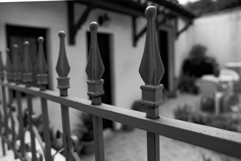 Iron Fence Construction detail